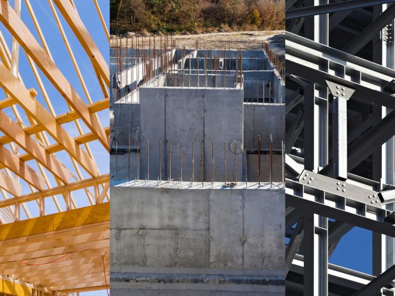 مقایسه اسکلت فلزی و بتنی در ساخت ساختمان‌ها