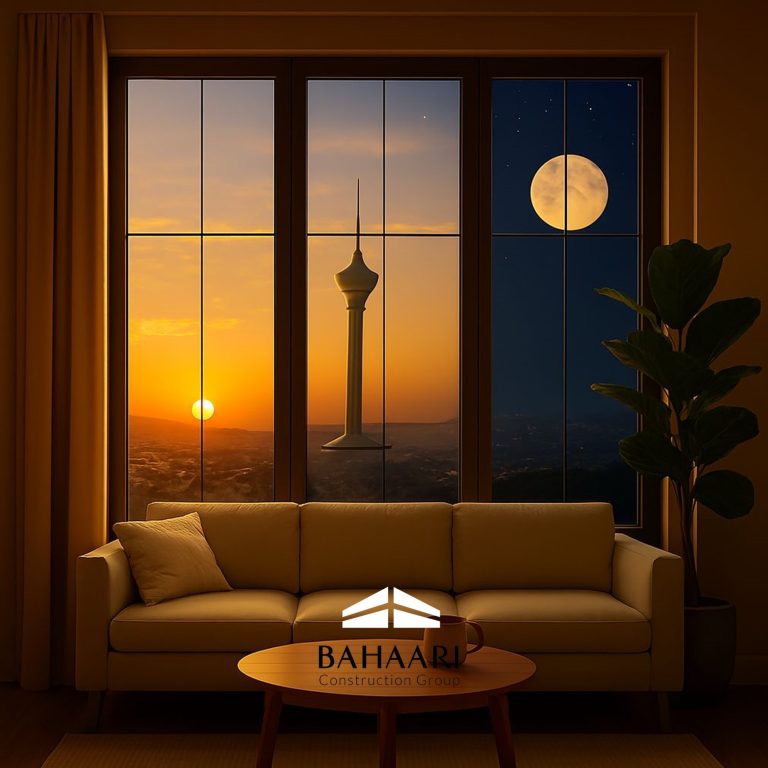 برج باغ مینو سعادت آباد | مهندس بهاری