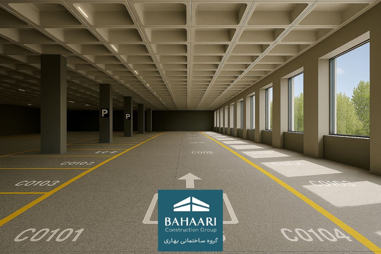 باغ مینو | معماری لوکس با رویکردی طبیعت دوست - Bahaari construction group