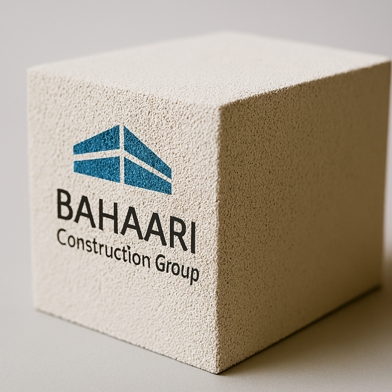 بلوک AAC استفاده شده در باغ مینو