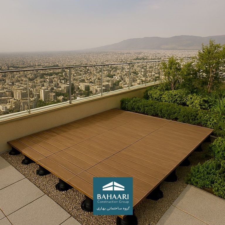 باغ مینو سعادت آباد | روف گاردن | مهندس بهاری