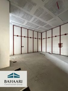 اجرای سالن اسکواش مجتمع مسکونی مینو سعادت آباد